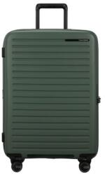 Samsonite Restackd spinner 4-kerekes keményfedeles bővíthető bőrönd 68 x 46 x 26/29 cm, khaki (150704-1773)