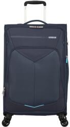 Samsonite Summerfunk 4-kerekes bővíthető bőrönd 68x42x28/30 cm, sötétkék (124890-1596)