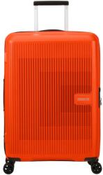 Samsonite AeroStep Spinner 4-kerekes keményfedeles bővíthető bőrönd 67 x 46 x 26/29 cm, narancs (146820-2525)