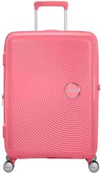 Samsonite Soundbox 4-kerekes keményfedeles bővíthető bőrönd 67 x 46.5 x 29/32 cm, rózsaszín (88473-A039)