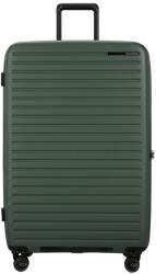 Samsonite Restackd spinner 4-kerekes keményfedeles bővíthető extra nagy bőrönd 81 x 54 x 31/34 cm, khaki (150706-1773)