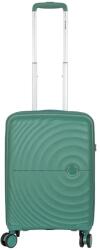 Touareg 4-kerekes keményfedeles kabinbőrönd 52x36x20cm, zöld (TOU8002/20-GREEN-S)