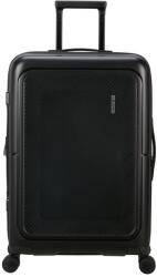Samsonite Dashpop 4-kerekes keményfedeles bővíthető bőrönd 67 x 45 x 28/32 cm, fekete (151860-0651)