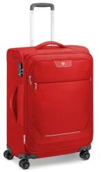 Roncato Joy 4-kerekes bővíthető bőrönd 63 x 44 x 27/31 cm, piros (R-6212 / PIROS)