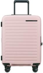 Samsonite Restackd spinner 4-kerekes keményfedeles bővíthető kabin bőrönd 55 x 40 x 20/23 cm, halvány rózsaszín (150702-1751)