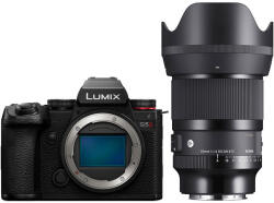 Panasonic Lumix DC-S5 II + Sigma 50mm f/1.4 DG DN A (DC-S5M2E+721-315969) Digitális fényképezőgép