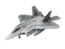 Revell Lockheed Martin F-22A Raptor vadászrepülőgép műanyag modell (1: 72) (03858) (03858)