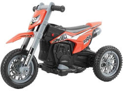 Glowmania Motocicleta electrica, baterie 6V4.5AH, viteza 3-5km/h, portocalie