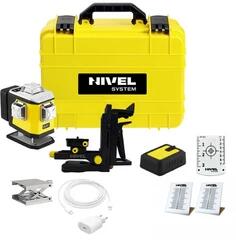 Nivel System Nivela laser cu linii Nivel System CL5B Albastru | Raza de masurare: 0 - 30 m | 3 x baterii, Cablu USB | In valiza (N3630)