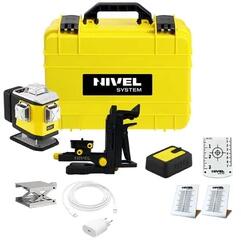 Nivel System Nivela laser cu linii Nivel System CL5R Rosu | Raza de masurare: 0 - 30 m | 3 x baterii, Cablu USB | In valiza (N3610)