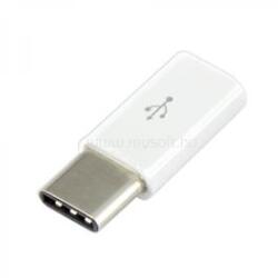 SBOX AD. USB-C W/R USB 2.0 anya - Type-C apa adapter (fehér) (SBOX_AD. USB-C_W/R) (SBOX_AD.USB-C_W/R)