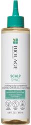 Matrix Scalp Sync Purifying Scalp Concentrate sampon előtti ápolás glikolsavval és fermentált teakivonattal, hámlasztja és tisztítja az összes fejbőrtípust, 200ml
