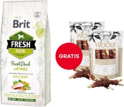 Brit Hrana BRIT Fresh Active Run&Work 12 kg + WOOLF Chicken And Rawhide Twister 2 x 100g GRATIS