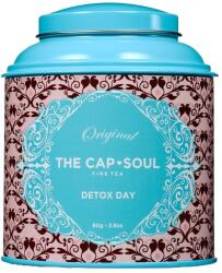 The Capsoul Detox tea The Cap Soul, Action Detox Day, 80 g, infúziós típusú, gyógynövényes, vízhajtó és zsírégető hatású, koleszterinszint csökkentő, 100%-ban természetes összetevők (167203)