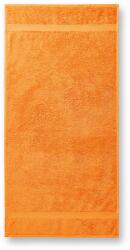 MALFINI Pamut törölköző, frottír, 450 g/m2, mandarin, 50x100 cm (903A201)