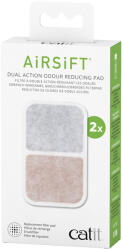  Catit 2 db Catit Airsift Dual Action szagcsökkentő párna macska wc-be