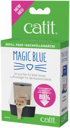  Catit Utántöltő csomag 3 hónapra Catit Magic Blue légtisztítóhoz macska wc-be