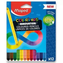 Maped : Color Peps Infinity háromszög alakú színes ceruza készlet - 12 db-os (IMA861600)