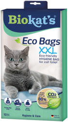  Biokat's 36db Biokat's Eco Bags XXL tasak alomnak macskatoalettbe