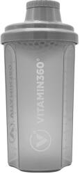 Vitamin360 Átlátszó Shaker (700 ml, Szürke)
