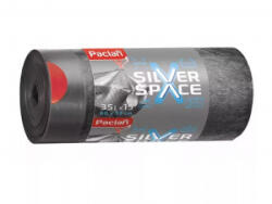 Paclan Silver Space zárószalagos szemeteszsák 35 liter, 15db/tekercs (GA5926)
