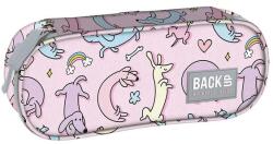 DERFORM BackUp ovális tolltartó - Pink dog (PB7A06)