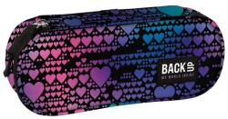 DERFORM BackUp ovális tolltartó - Blue Heart (PB7A18) (PB7A18)