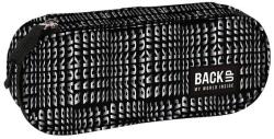 DERFORM BackUp ovális tolltartó - Black and White (PB7A42) (PB7A42) - gyerekjatekbolt