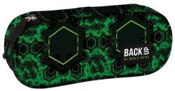 DERFORM BackUp ovális tolltartó - Black, green (PB7A45) (PB7A45)