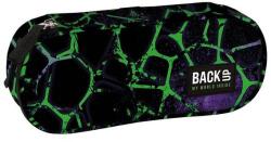 DERFORM BackUp ovális tolltartó - Black, green (PB7A52) (PB7A52)