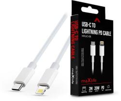 Maxlife TF-0138 Type-C - Lightning 2 m-es vezetékkel PD3.0 Cable - 20W adat- és töltőkábel (TF-0138) - procompkft