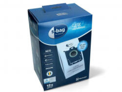 Electrolux IZ-E5/PH5GY12S / AEG / PHILIPS S-BAG CLASSIC E201SM GYÁRI MIKROSZÁLAS PORZSÁK (12DB/CSOMAG) / 9001684811 (GA5825)