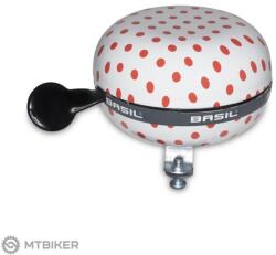 Basil POLKADOT BIG BELL csengő, fehér/piros pöttyök ()