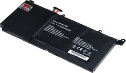 T6 Power Asus VivoBook S551L, R551L, K551L, V551L kompatibilis, 4400 mAh, 49 Wh, 3 cellás, Li-pol (NBAS0143)