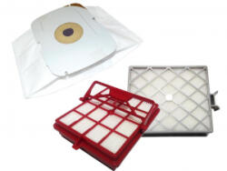 Lux-kompatibilis Készlet Lux Intelligence D920 / D950 / Ap11 (mikroszálas Porzsák és Szűrő Szett) (ga4810)