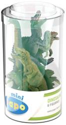 Papo Set 6 figurinePspo - Dinozauri (Gri/Verde) Figurina