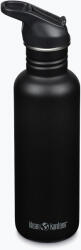 Klean Kanteen Classic Flip Seal Sport utazó palack 800 ml fekete