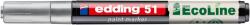 edding Lakkmarker, 1-2 mm, EDDING "51", ezüst (TED51E) - iroda24