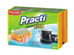 Paclan Practi Silver King mosogatószivacs 2db (GA5076)