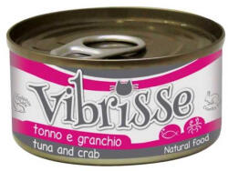 Croci Hrana umeda pentru pisici Croci Vibrisse Natural, Ton si crab, 70g (A10187791)