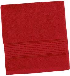 BellaTEX Frottír kollekció, csíkos, 16/14 - 50 × 100 cm - piros (234)