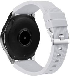 Eternico Elegance Vertical Grain Silver Buckle universal Quick Release 22mm - szürke (AET-SMQRVEG25S-22)