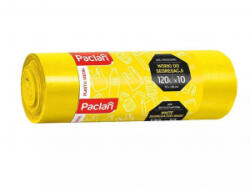 Paclan szelektív műanyag gyűjtő szemeteszsák 120 liter, 10db/tekercs (GA6129) (GA6129)