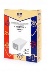 K&M H 06.2 Hoover Kompatibilis papír porzsák (5db/csomag), Studio 1505 (H-06-2) (H-06-2)