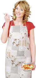 BELLATEX EMA - 67 × 84 cm - bézs-szürke patchwork (4457)