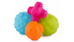 Playgro készségfejlesztő labda - Formák 4db (4087682)
