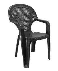 Flair Chicago 60501 magas támlás antracit kerti szék (60501) - officedepot