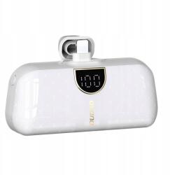 Powerbank Dudao K20SL Lightning 5000MAH Fehér (6976625331369)