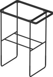 Duravit DuraSquare Fém állvány 073245-ös kézmosóhoz, matt fekete 0031094600 (0031094600)