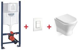 GROHE Rapid SL falsík alatti wc tartály komplett szett SZP-GR66 (38528001, 38732SH0, Roca-A346640000, Roca-A801640004) (SZP-GR66)